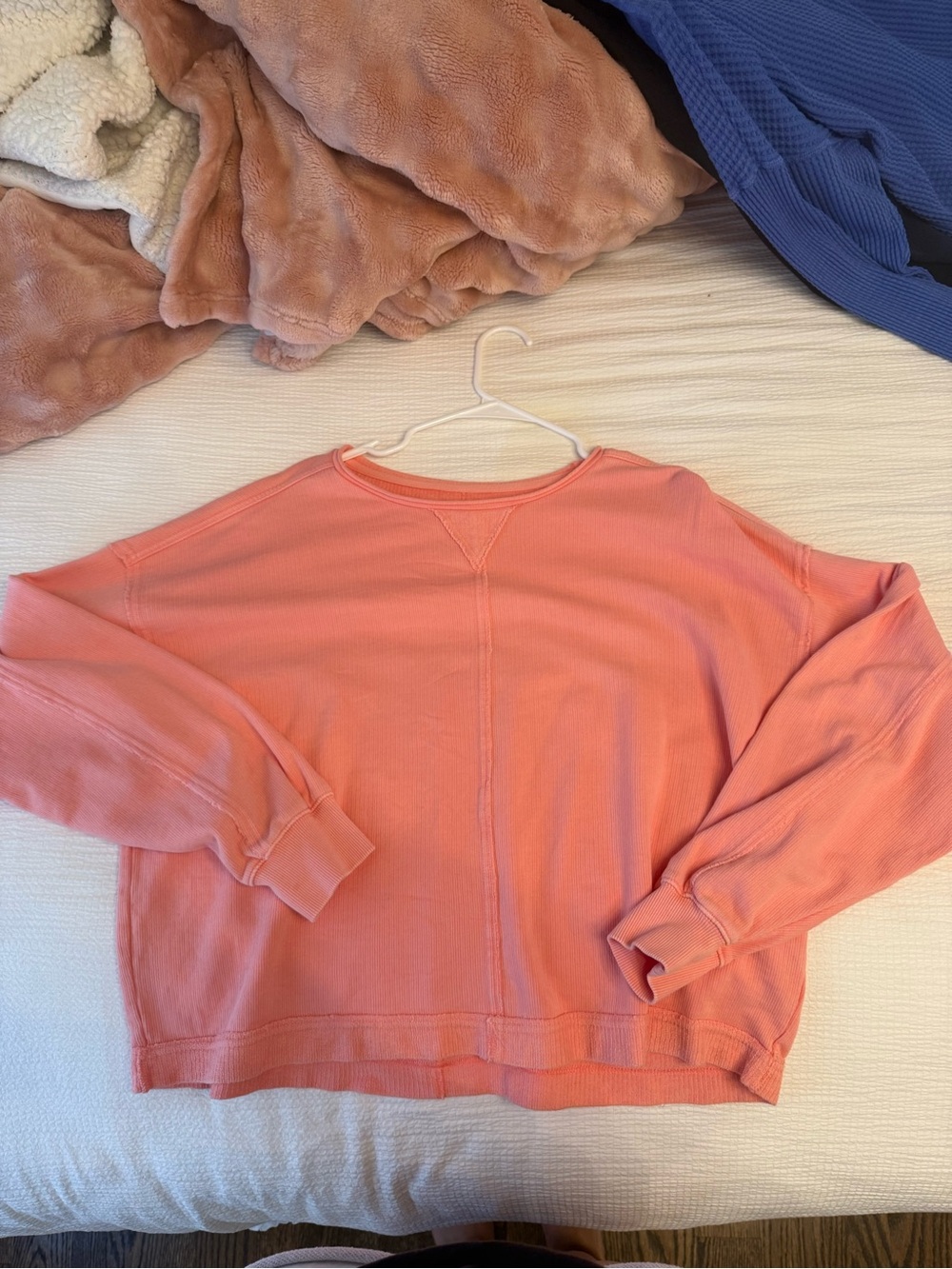 Coral aerie sweater
